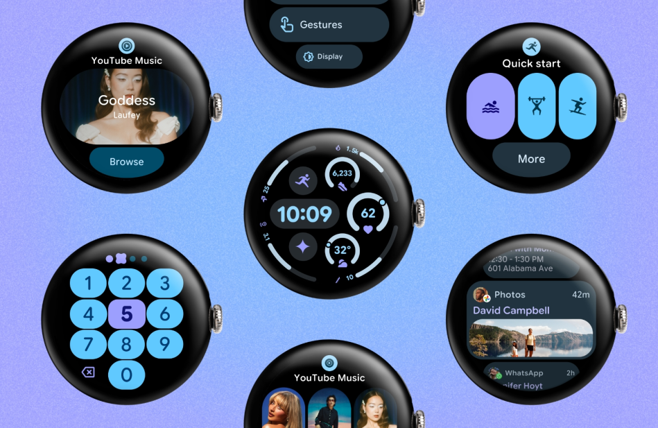 غوغل تعزز تواجد Gemini على ساعات Wear OS