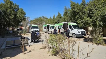 فحص 195 مواطنًا في قافلة صحية بشمال سيناء ضمن مبادرة «حياة كريمة»