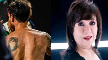 فنانة مصرية تثير الجدل بعد ظهور ميسي برسم على ظهرها (صور)