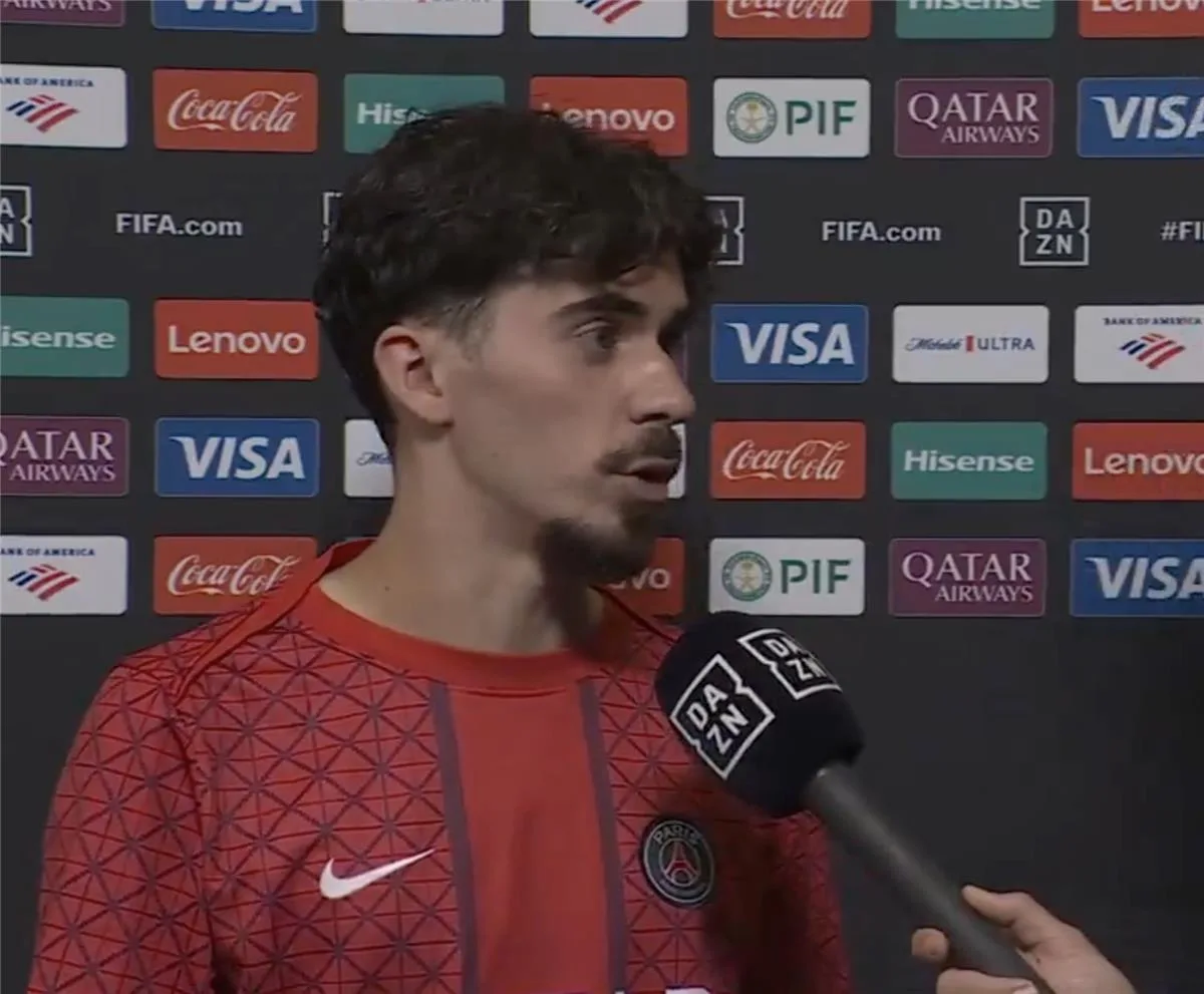 فيتينا: اللعب ضد ريال مدريد “شرف” لنا… وكنا نرغب في تسجيل أهداف إضافية. فيتينا: اللعب ضد ريال مدريد “شرف” لنا… وكنا نرغب في تسجيل أهداف إضافية.
