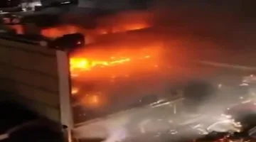 فيديو: 50 ضحية بين قتيل وجريح في حريق بمركز تجاري في الكوت شرق العراق