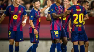 فيديو | برشلونة يحقق انتصارًا وديًا على فيسيل كوبي بثلاثية ويصدم راشفورد بالصفقات الجديدة