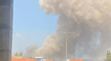 فيديو: طائرة إسرائيلية تستهدف مركبة على طريق النميرية – النبطية