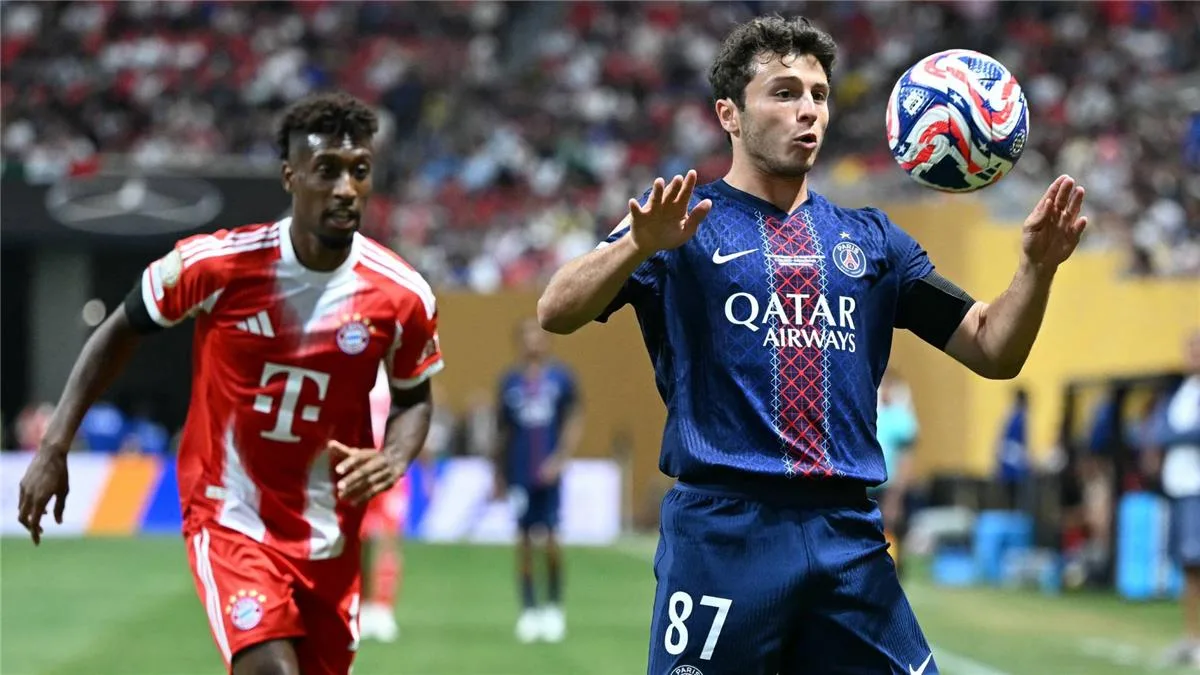 فيديو | طرد لاعب باريس سان جيرمان خلال مباراة بايرن ميونخ في كأس العالم للأندية فيديو | طرد لاعب باريس سان جيرمان خلال مباراة بايرن ميونخ في كأس العالم للأندية