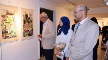 فيديو وصور: استكشاف الصلة بين التاريخ واللحظة الراهنة في معرض “روابط” بكَرْمَة شوقي