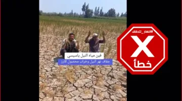 فيديو يكشف عن جفاف الأراضي الزراعية في مصر أخيراً؟ النهار تقوم بالتحقق من الحقائق