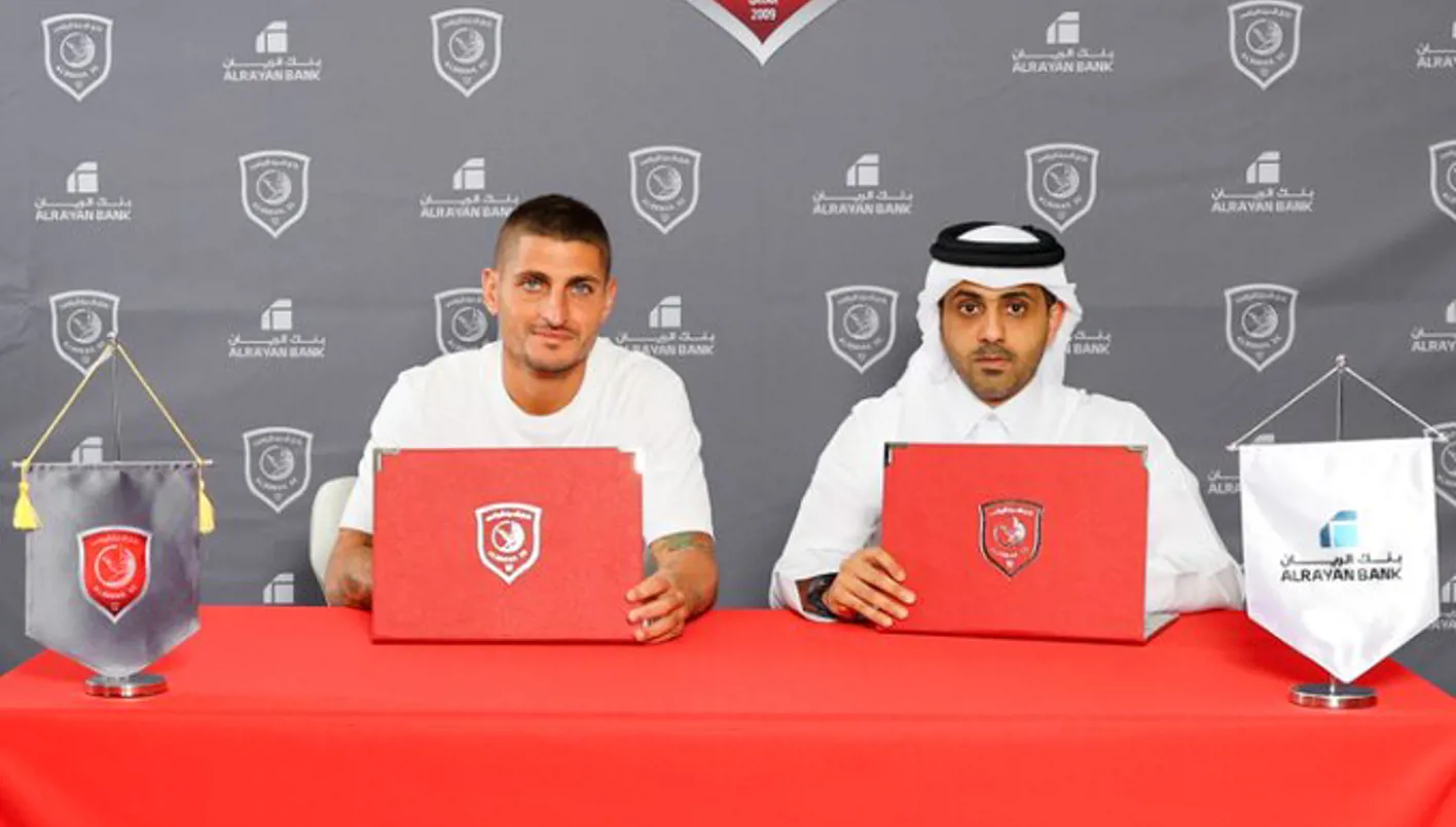 فيراتي يبدأ مغامرة جديدة في الدوري القطري