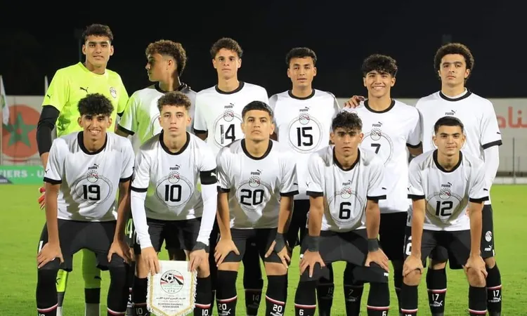 فيفا يكشف عن مواعيد مباريات مصر في كأس العالم للناشئين 2025 فيفا يكشف عن مواعيد مباريات مصر في كأس العالم للناشئين 2025