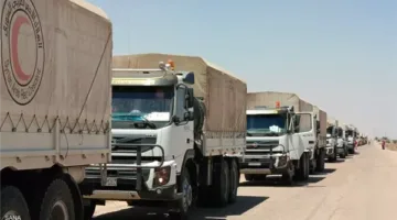 قافلة إغاثة جديدة تصل إلى السويداء في ظل تحذيرات من حدوث أزمة إنسانية