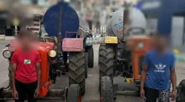 قبض على شخصين قاما بإلقاء مياه الصرف الصحي في ترعة بمحافظة الشرقية