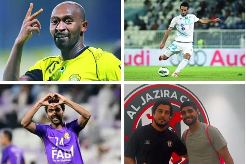 قبل انطلاق إبراهيم عادل… لاعبو كرة قدم مصريون تألقوا في الملاعب الإماراتية على مدار 50 عامًا (صور) قبل انطلاق إبراهيم عادل… لاعبو كرة قدم مصريون تألقوا في الملاعب الإماراتية على مدار 50 عامًا (صور)