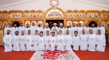 قداسة البابا تواضروس يحتفل بقداس عيد الرسل مع شباب الكنيسة القبطية في جميع أنحاء العالم