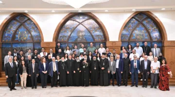 قداسة البابا يلتقي بجمعية الكليات الإلهية في منطقة الشرق الأوسط