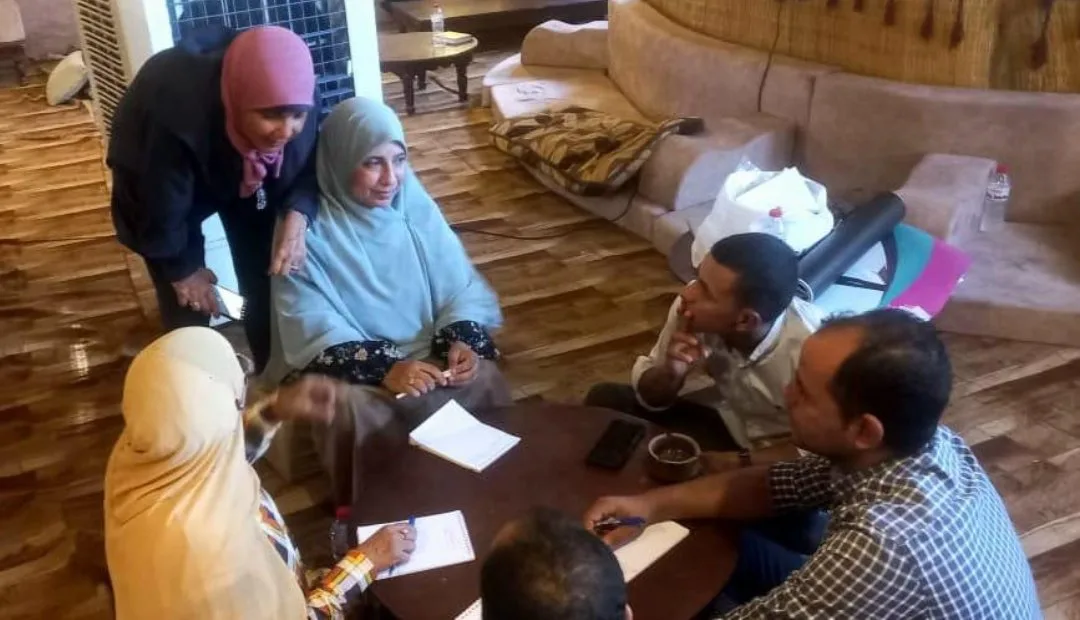 “قضايا المرأة” تنظم اجتماعًا مع العاملين في مجال الخدمات الصحية بالواحات البحرية “قضايا المرأة” تنظم اجتماعًا مع العاملين في مجال الخدمات الصحية بالواحات البحرية