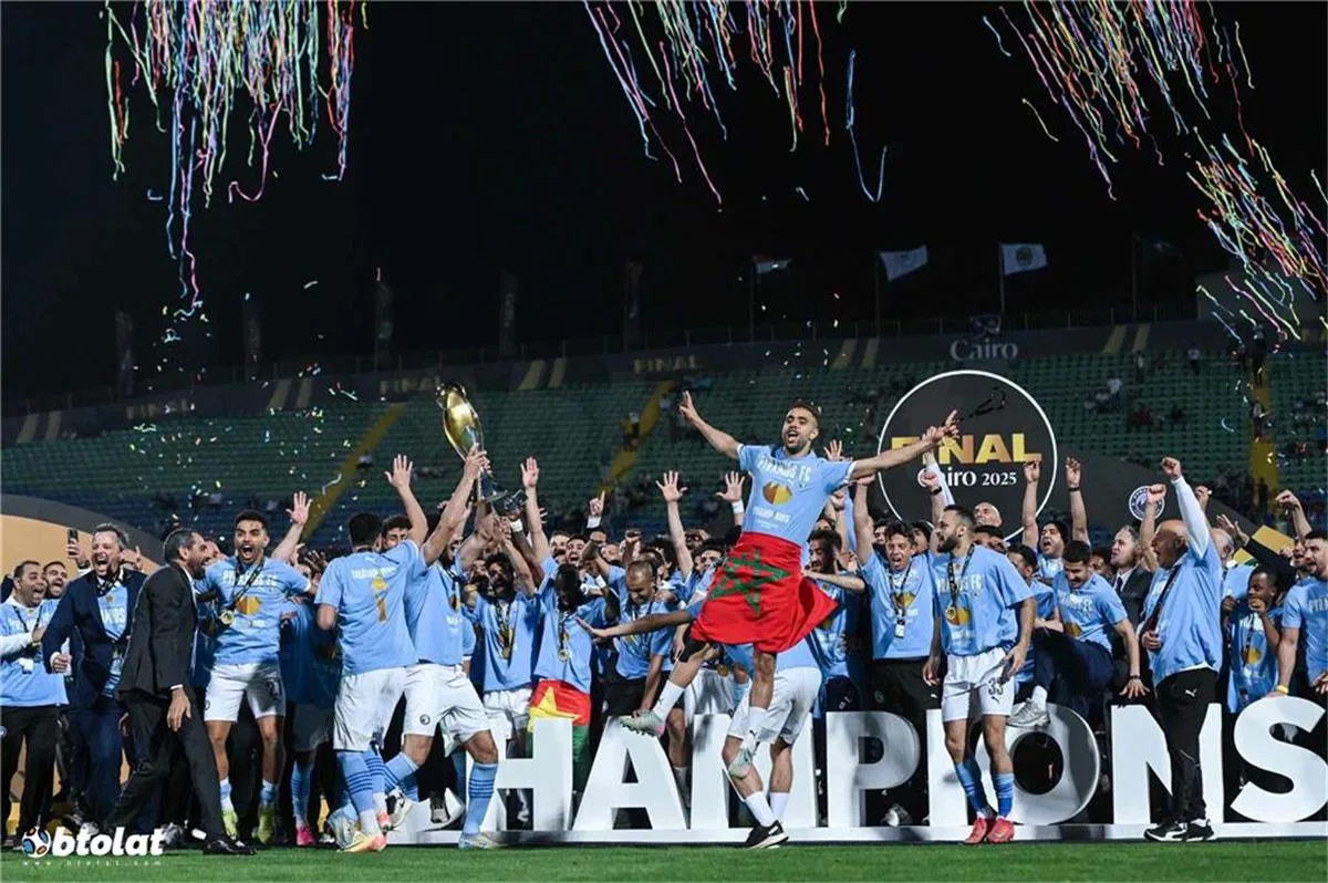 كاف يصدم بيراميدز قبيل انطلاق دوري أبطال إفريقيا 2025-2026