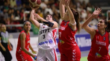 كرة السلة – الكشف عن تشكيلة منتخب مصر النسائي لبطولة الأفروباسكت