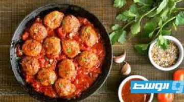 كفتة داود مع صلصة الطماطم