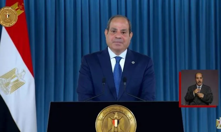 كلمة الرئيس السيسي بمناسبة الذكرى السنوية لثورة 23 يوليو كلمة الرئيس السيسي بمناسبة الذكرى السنوية لثورة 23 يوليو