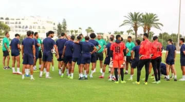 كواليس تدريبات المصري عقب التعادل مع الصفاقسي في معسكر تونس