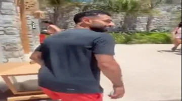 كوكا يشارك فيديو مضحك مع محمد صلاح بعد انتصاره عليه في مباراة تنس
