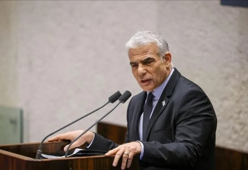 لابيد: استمرار النزاع في غزة سيؤدي إلى عزل إسرائيل على الصعيد الدولي