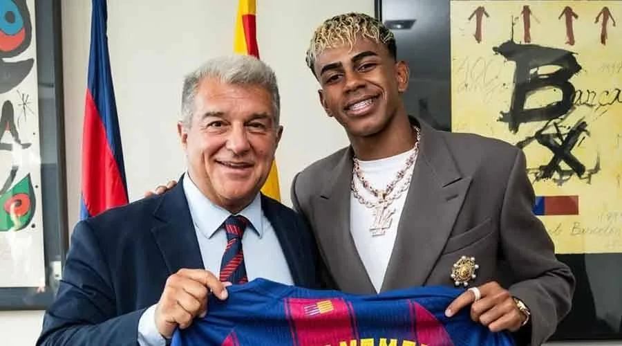 لامين يامال: أرتدي القميص رقم 10 في برشلونة بعد أنسو فاتي وليس ميسي لامين يامال: أرتدي القميص رقم 10 في برشلونة بعد أنسو فاتي وليس ميسي