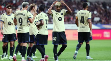 لامين يامال يحتفل كأنهم ملوك مدريد بعد سرقة تاج بيلينجهام!