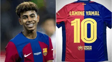 لامين يامال يمدد عقده مع برشلونة ويتبنى الرقم 10 على قميصه