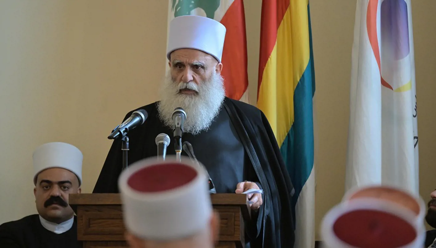 لبنان… شيخ العقل يطالب المجتمع الدولي بالتدخل لوقف ‘الجرائم الإنسانية’ في السويداء لبنان… شيخ العقل يطالب المجتمع الدولي بالتدخل لوقف ‘الجرائم الإنسانية’ في السويداء