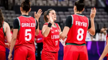 لبنان يظل في المرتبة ‘أ’ في بطولة آسيا لكرة السلة للسيدات