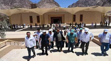 لجنة النواب المحلية تثني على جهود الدولة في الحفاظ على دير سانت كاترين – صور