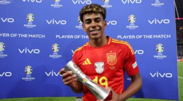 لقجع يكشف الاسم الحقيقي لامين يامال ويتمنى له النجاح مع منتخب إسبانيا.