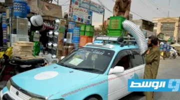 لمكافحة الحرارة في أفغانستان: تزويد أسطح سيارات الأجرة بنظام تكييف الهواء