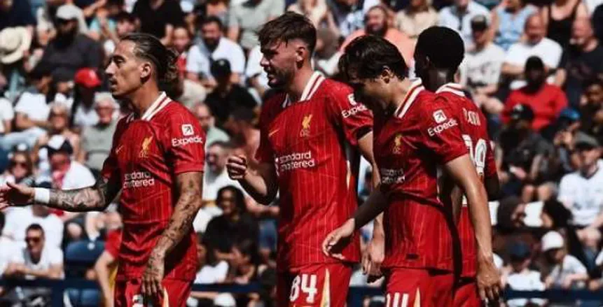 ليفربول يتغلب على بريستون في مباراة ودية خلال وداع جوتا ليفربول يتغلب على بريستون في مباراة ودية خلال وداع جوتا