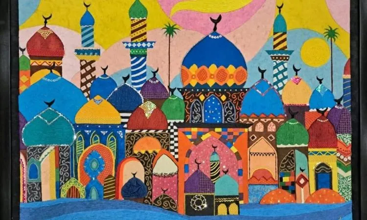 مآذن وأقواس في قاعة زياد بكير بالأوبرا يوم الأحد مآذن وأقواس في قاعة زياد بكير بالأوبرا يوم الأحد