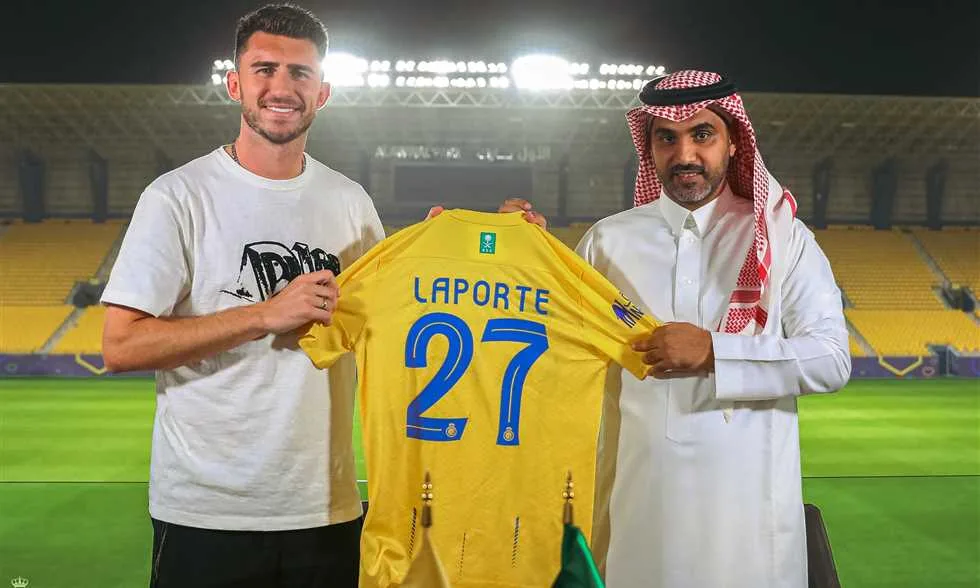 ماركا: لابورت يبحث عن إنهاء عقده مع النصر في ظل عروض أوروبية، أبرزها من بلباو ماركا: لابورت يبحث عن إنهاء عقده مع النصر في ظل عروض أوروبية، أبرزها من بلباو