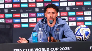 ماركينيوس: مواجهة تشيلسي تمثل فرصة رائعة، والفوز بكأس العالم للأندية سيجعل موسمنا مثالياً.