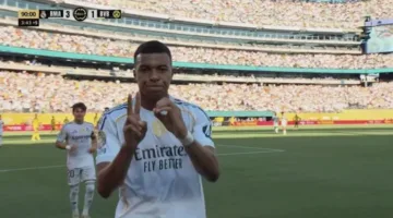 مبابي يخصص هدفه ضد دورتموند لجوتا