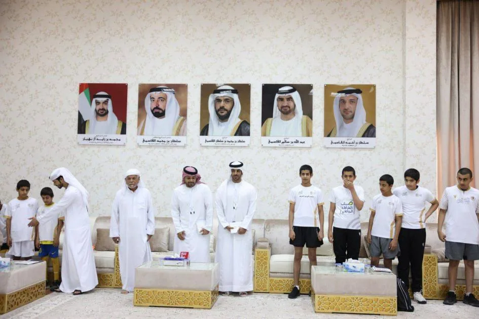 مجلس الشارقة الرياضي يقوم بزيارة لمبادرة “أنا المجتمع”