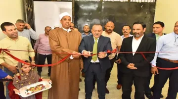 محافظ أسيوط ي inaugurates the seventh annual exhibition of kindergarten teaching aids at Al-Azhar