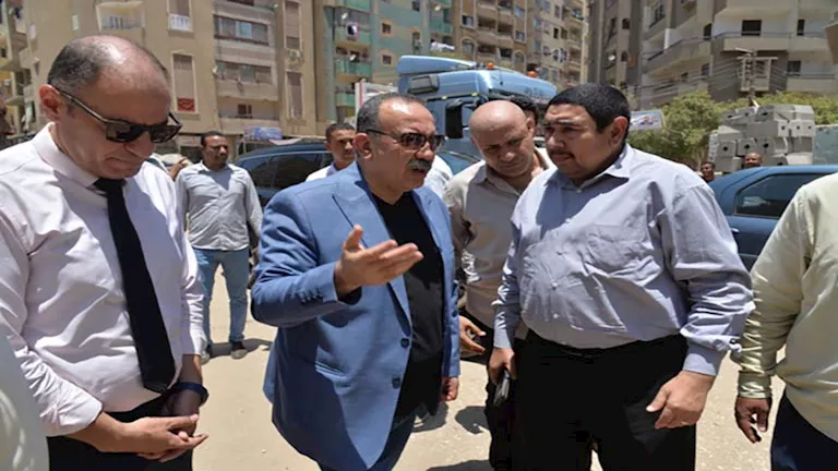 محافظ أسيوط يزور مشروع تحسين شارع ترعة عبد الله في منطقة المعلمين – صور محافظ أسيوط يزور مشروع تحسين شارع ترعة عبد الله في منطقة المعلمين – صور