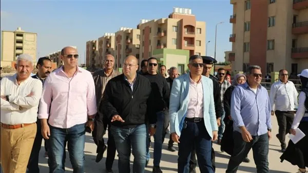 محافظ الجيزة يزور مشروع إسكان «الديسمي» لإيواء المتأثرين من سيول الصف محافظ الجيزة يزور مشروع إسكان «الديسمي» لإيواء المتأثرين من سيول الصف