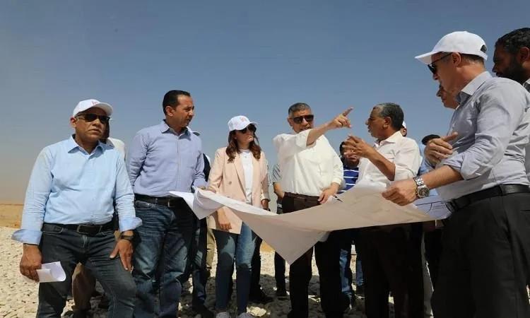محافظ الجيزة يزور موقع الدفن الصحي في شبرامنت