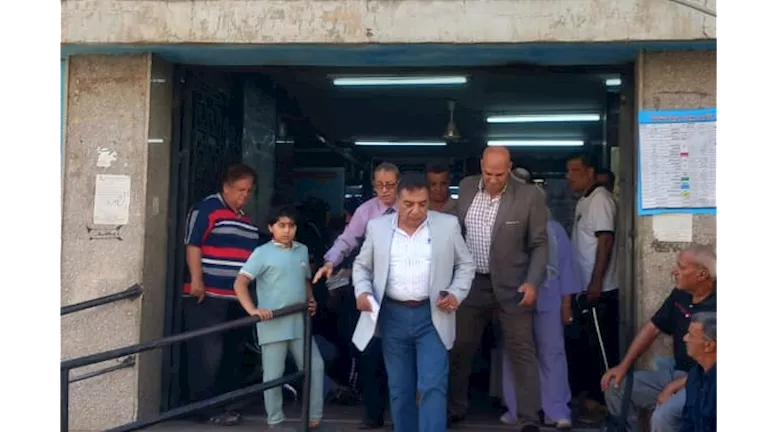 محافظ الدقهلية يزور عيادة التأمين الصحي في جديلة محافظ الدقهلية يزور عيادة التأمين الصحي في جديلة