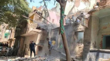 محافظ القاهرة: المبنى المنهار في مصر القديمة غير مأهول وصدرت أوامر بت demolition.
