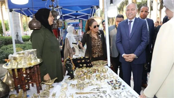 محافظ القاهرة ي inaugurates the “Sixth Cairo Bazaar” at Al-Azhar Park محافظ القاهرة ي inaugurates the “Sixth Cairo Bazaar” at Al-Azhar Park