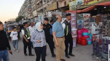 محافظ القليوبية يترأس حملة لإزالة المخالفات من متاجر البلاستيك في شارع ترعة الإسماعيلية بحي شرق شبرا الخيمة