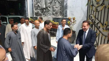 محافظ المنوفية يساند عائلات ضحايا الحادث الإقليمي: “أنا بينكم وفي خدمتكم”