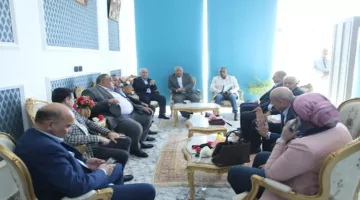 محافظ الوادي الجديد يلتقي بمجموعة من ممثلي الهيئة الوطنية للصحافة