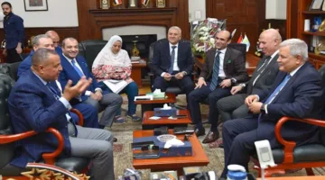 محافظ جنوب سيناء يستعرض تحسينات البنية التحتية لمياه الشرب والصرف الصحي